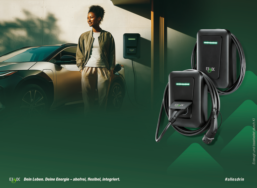 E3/DC Wallbox zum Laden eines Elektroautos mit Solarstrom